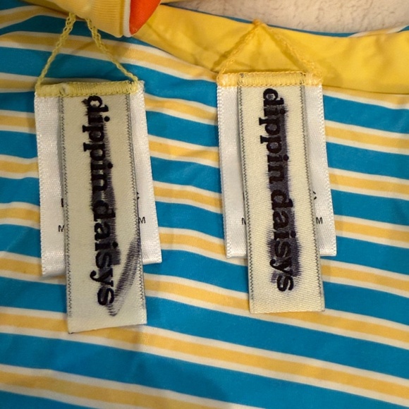 New! SET Dippin' Daisy's Striped Bikini Lotus Top & Haven Bottom 31457 - Picture 8 of 11